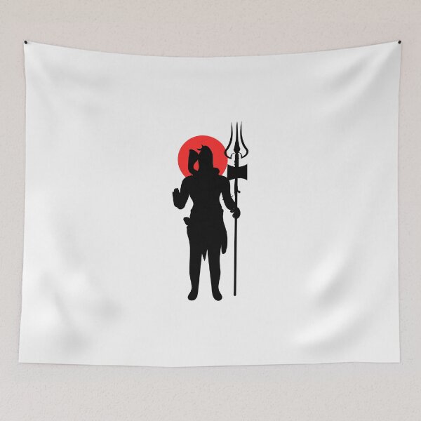 Item preview, lord shiva silhouette t-shirt  designed and sold by KARTICK DUTTA.