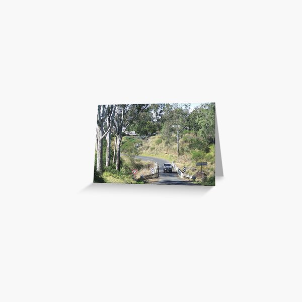 The Esk to Toogoolawah Road Greeting Card