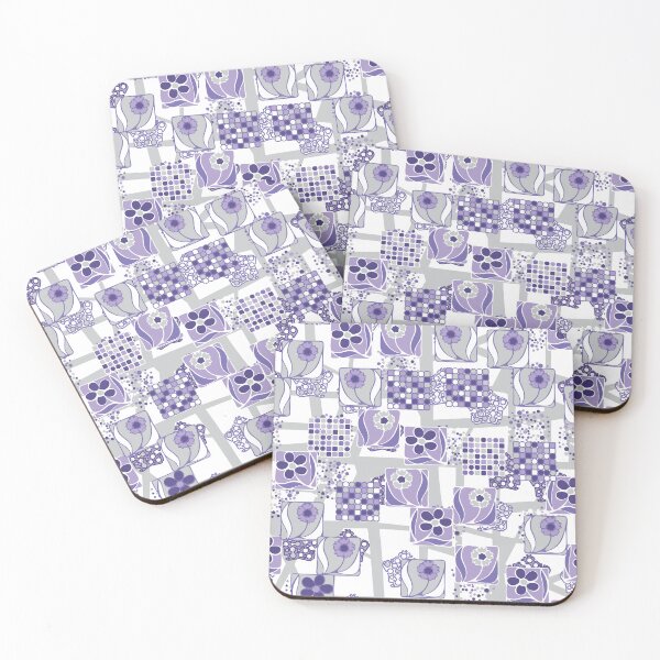 Item preview, Flower pattern background (Purple) designed and sold by kims-club.