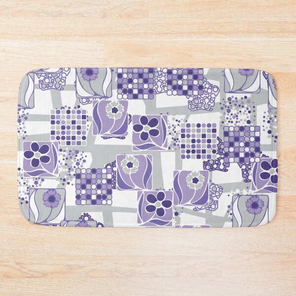 Item preview, Flower pattern background (Purple) designed and sold by kims-club.