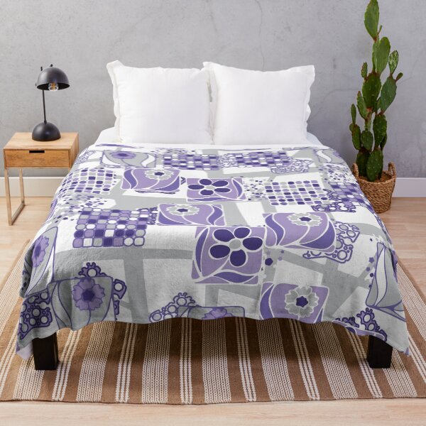 Item preview, Flower pattern background (Purple) designed and sold by kims-club.