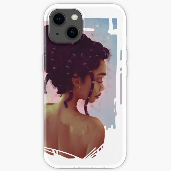 Loc'd Queen - Goddess Natural Loc Queen | Afro Melanin iPhone Soft Case