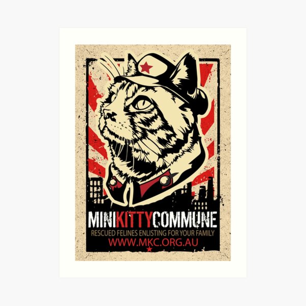 MKC Furdell Catstro Poster Art Print