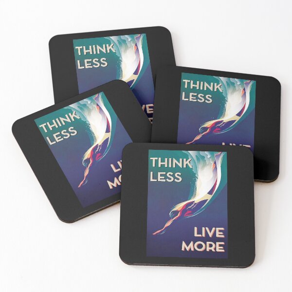 Item preview, Swimming - Think Less Live More  designed and sold by sellexxf69.