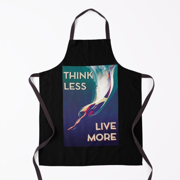 Item preview, Swimming - Think Less Live More designed and sold by sellexxf69.