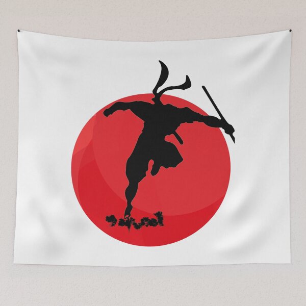 Item preview, japanese ninja warrior samurai   designed and sold by KevinesMurphy.