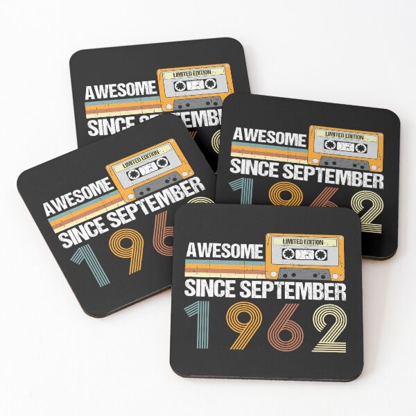 Item preview, Awesome Since September 1962 | 60th birthday | vintage September 1962 designed and sold by AMINE  ★★★★★.