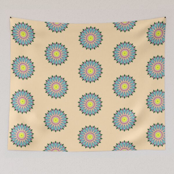 Item preview, Festival Flower Abstract  designed and sold by katrinaissilly.