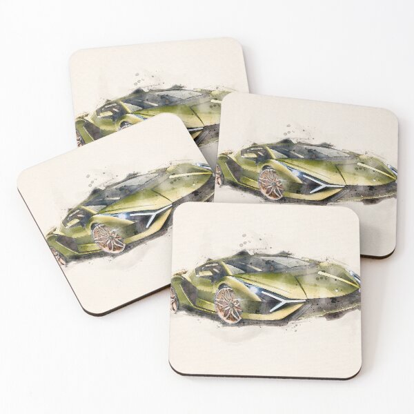 Item preview, Watercolor sports car designed and sold by paulrommer.