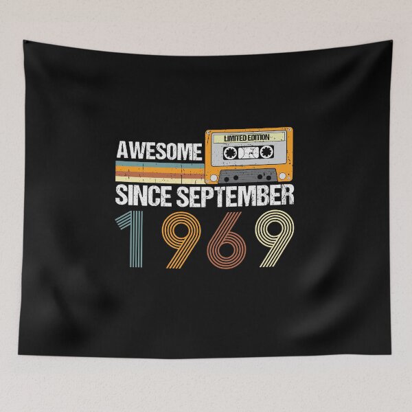 Item preview, Awesome Since September 1969 | 53th birthday | vintage September 1969 designed and sold by AMINE  ★★★★★.