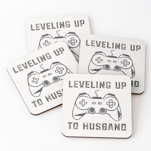 Item preview, Funny Engagement For Groom Video Game Themed Leveling Up To Husband  designed and sold by alenaz.