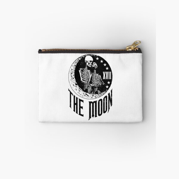 Item preview, Moon Tarot Card Skeleton Couple Vintage Gothic Astrology designed and sold by GrandeDuc.