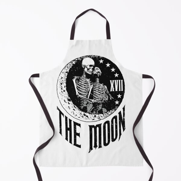 Item preview, Moon Tarot Card Skeleton Couple Vintage Gothic Astrology designed and sold by GrandeDuc.