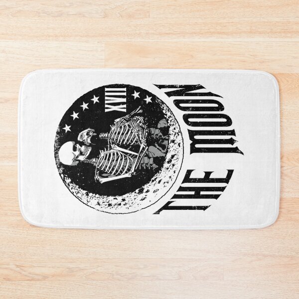 Item preview, Moon Tarot Card Skeleton Couple Vintage Gothic Astrology designed and sold by GrandeDuc.