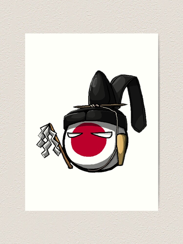 Japan Countryball | Art Print