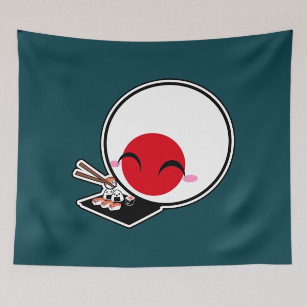 Item preview, Japanball - Sushi - Polandball Countryball    designed and sold by PotterArthur.