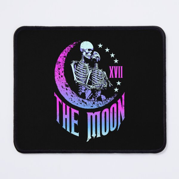 Item preview, Moon Tarot Card Skeleton Couple Vintage Gothic Astrology designed and sold by GrandeDuc.