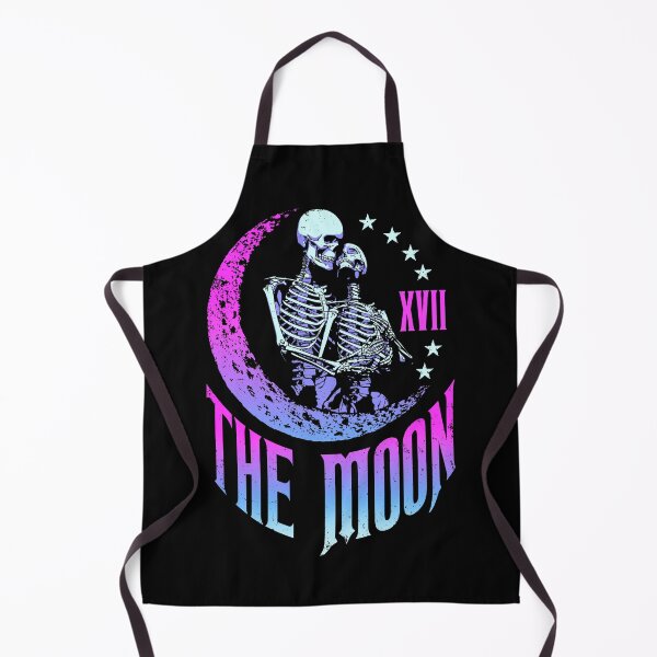 Item preview, Moon Tarot Card Skeleton Couple Vintage Gothic Astrology designed and sold by GrandeDuc.