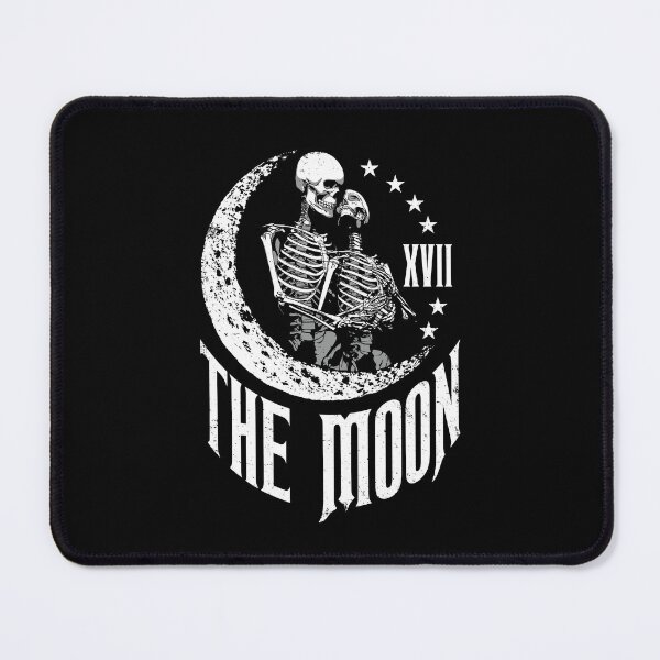 Item preview, Moon Tarot Card Skeleton Couple Vintage Gothic Astrology designed and sold by GrandeDuc.