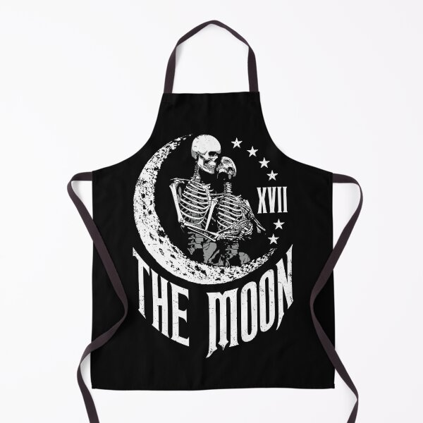 Item preview, Moon Tarot Card Skeleton Couple Vintage Gothic Astrology designed and sold by GrandeDuc.