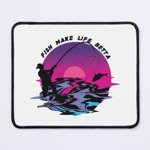 Item preview, Fishing Life Makes Betta designed and sold by Unaiza Khalid.