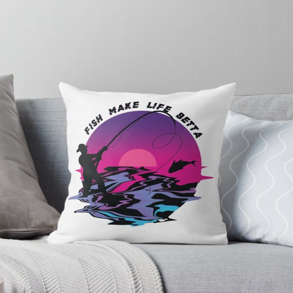 Item preview, Fishing Life Makes Betta designed and sold by Unaiza Khalid.