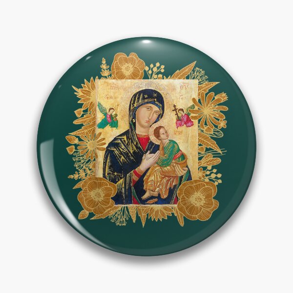 Item preview, Our Lady of Perpetual Help Virgin Mary Catholic designed and sold by GulFlowerofLife.
