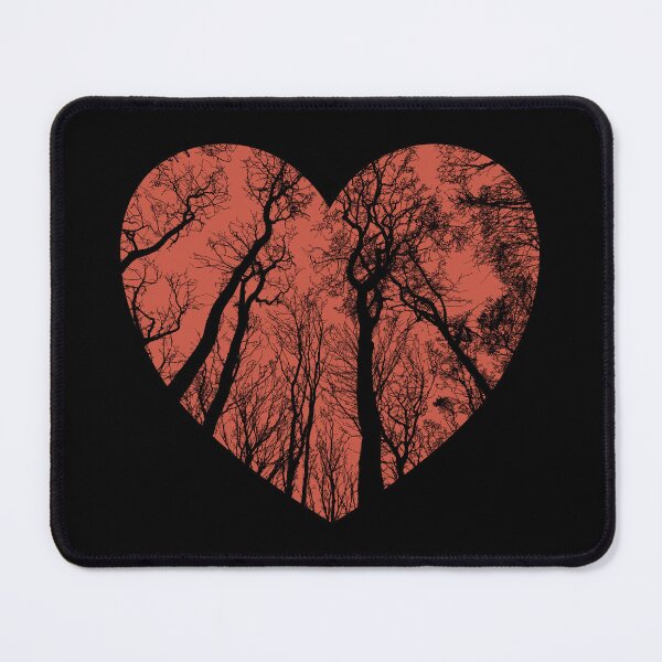 Item preview, Autumn Heart With Leafless Trees Minimal designed and sold by Galaxy-Corner.