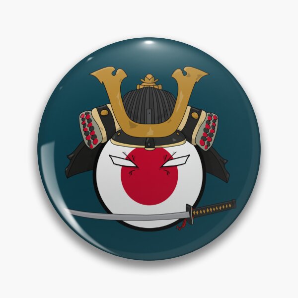 Item preview, Polandball - Japan samurai   designed and sold by PotterArthur.