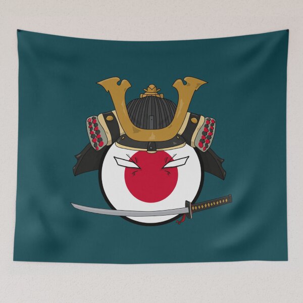 Item preview, Polandball - Japan samurai   designed and sold by PotterArthur.
