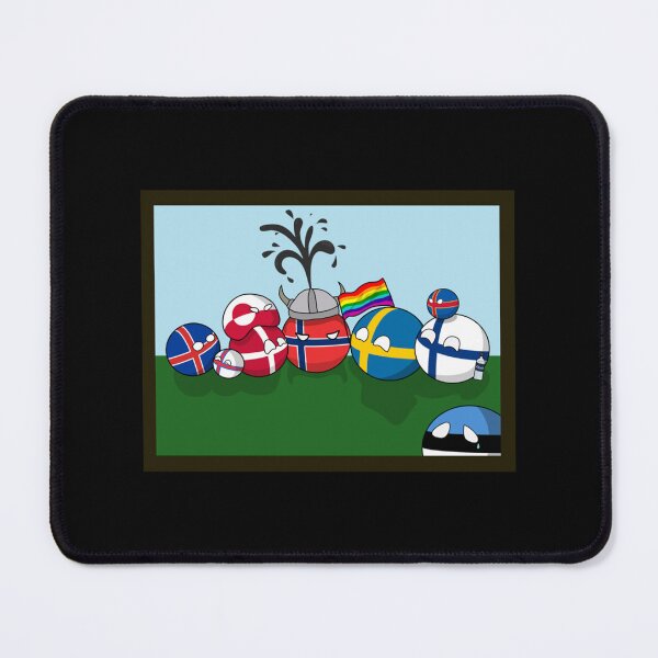 Item preview, Polandball - Nordic family portrait designed and sold by PotterArthur.