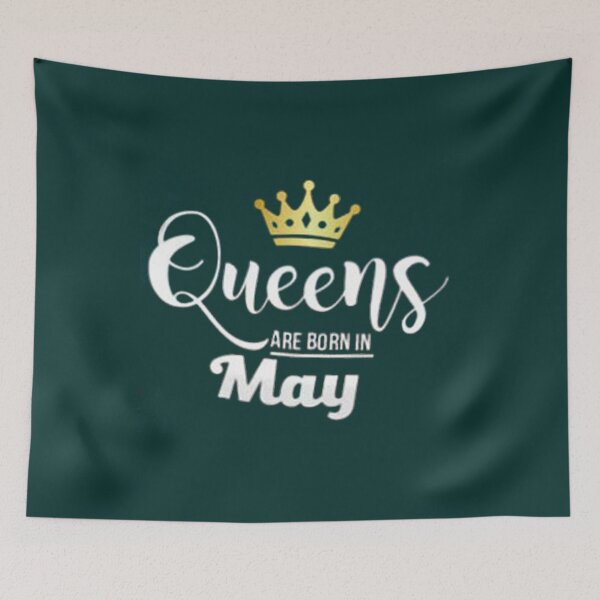 Item preview, Queens are born in may queens are born in may shirts queens are born in may   designed and sold by GulFlowerofLife.