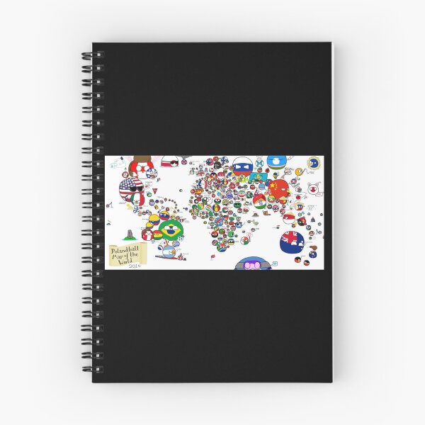 Item preview, Polandball Countryball World Map   designed and sold by PotterArthur.