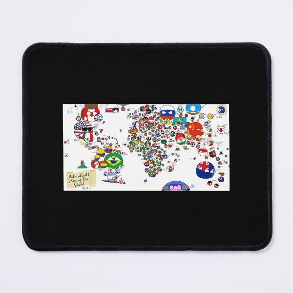 Item preview, Polandball Countryball World Map designed and sold by PotterArthur.