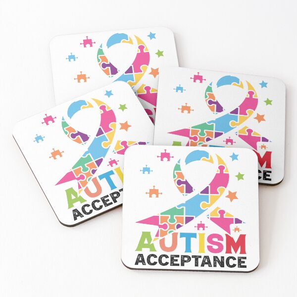 Item preview, Autism Acceptance Autistic support Be Positive Aspire To Inspire Happy Life Apparel Essential Motivation Inspiration Joy Mood designed and sold by DesignByHeartUK.