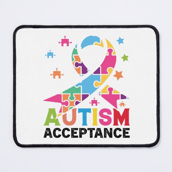 Item preview, Autism Acceptance Autistic support Be Positive Aspire To Inspire Happy Life Apparel Essential Motivation Inspiration Joy Mood designed and sold by DesignByHeartUK.