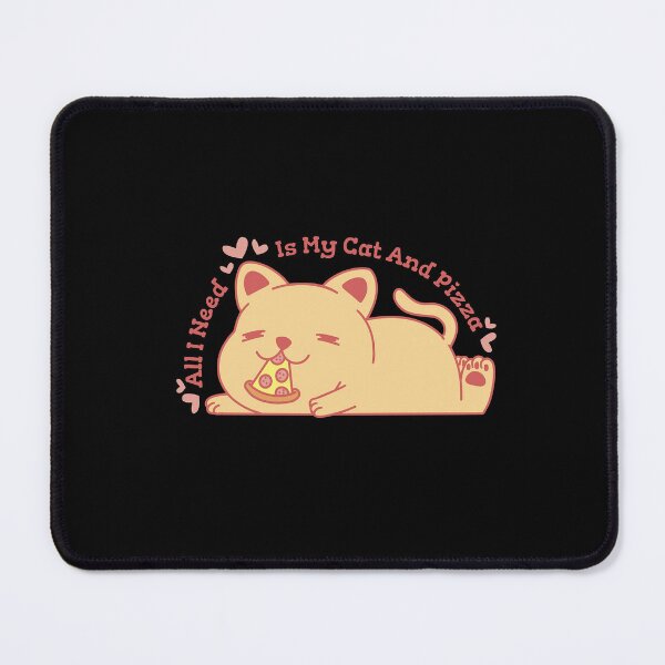 Item preview, Happy pizza eating cat designed and sold by Matthew942.