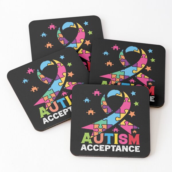 Item preview, Autism Acceptance Autistic support Be Positive Aspire To Inspire Happy Life Apparel Essential Motivation Inspiration Joy Mood designed and sold by DesignByHeartUK.