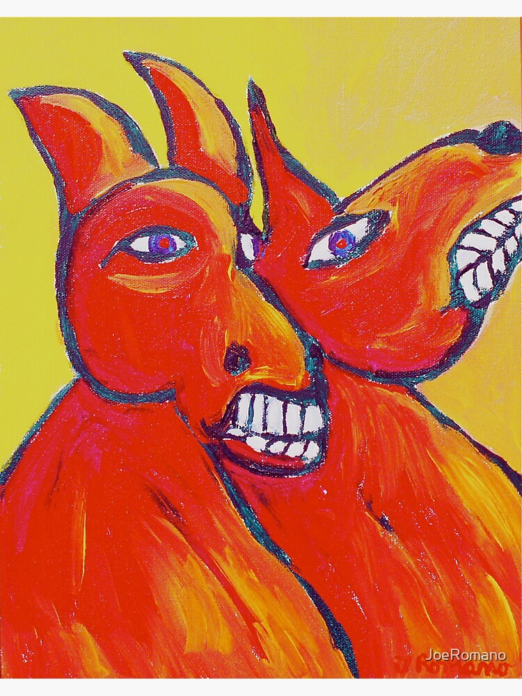 Thumbnail 2 of 2, Postcard, RED DOGS designed and sold by JoeRomano.