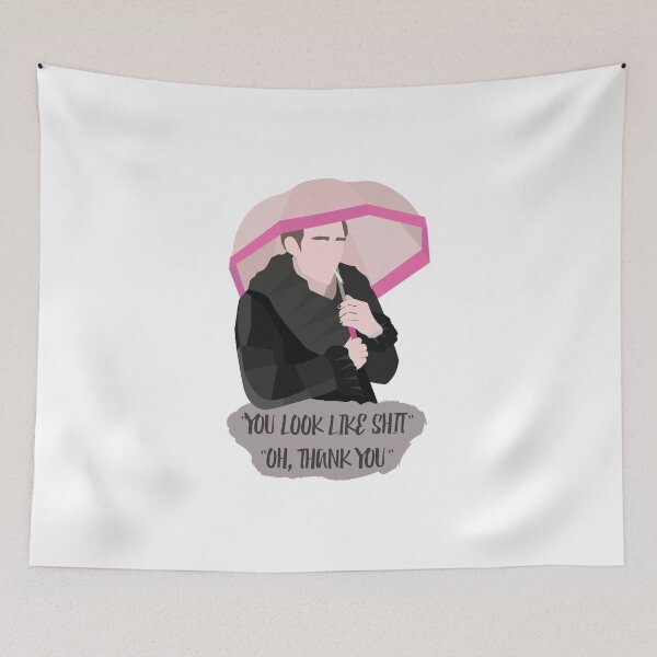 Item preview, The Umbrella Academy Klaus Hargreeves  designed and sold by EthelMonahan.