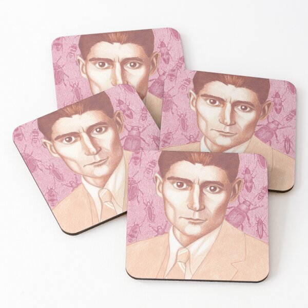 Item preview, portrait of writer Franz Kafka designed and sold by EllenLambrichts.