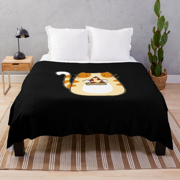 Item preview, Happy pizza eating cat classic designed and sold by Matthew942.