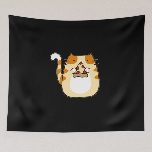 Item preview, Happy pizza eating cat classic designed and sold by Matthew942.