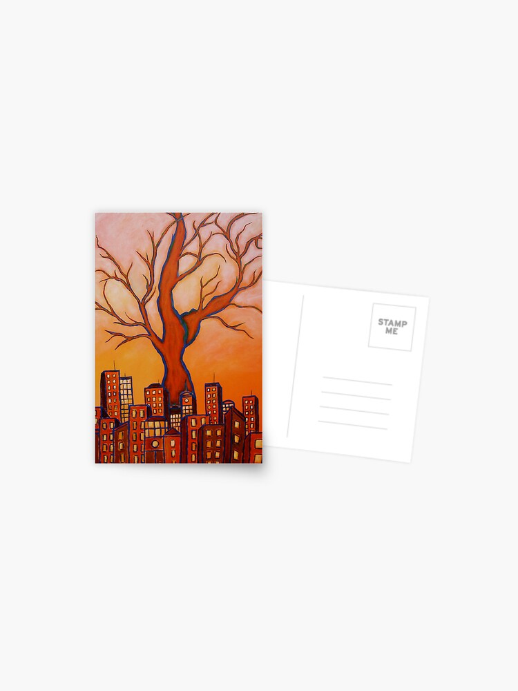 Thumbnail 1 of 2, Postcard, THE RED TREE designed and sold by JoeRomano.