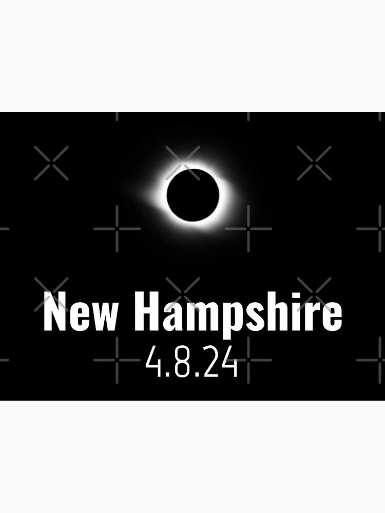 "Total Solar Eclipse 2024 New Hampshire" Poster for Sale by miles854