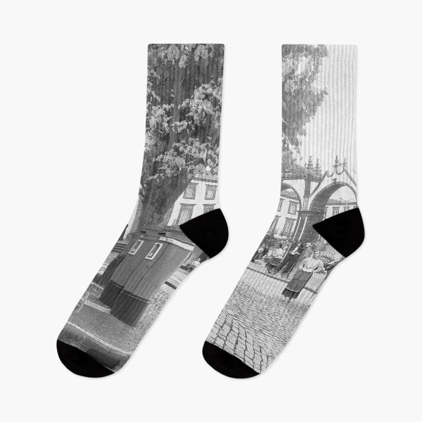 Item preview, The Vendor of Pineapples (Ponta Delgada - Açores) Monochrome Edition designed and sold by PrivateVices.