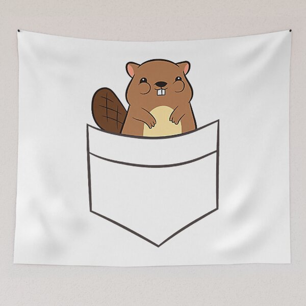 Item preview, Beaver Lover Beaver In a Pocket designed and sold by Xtjjae.