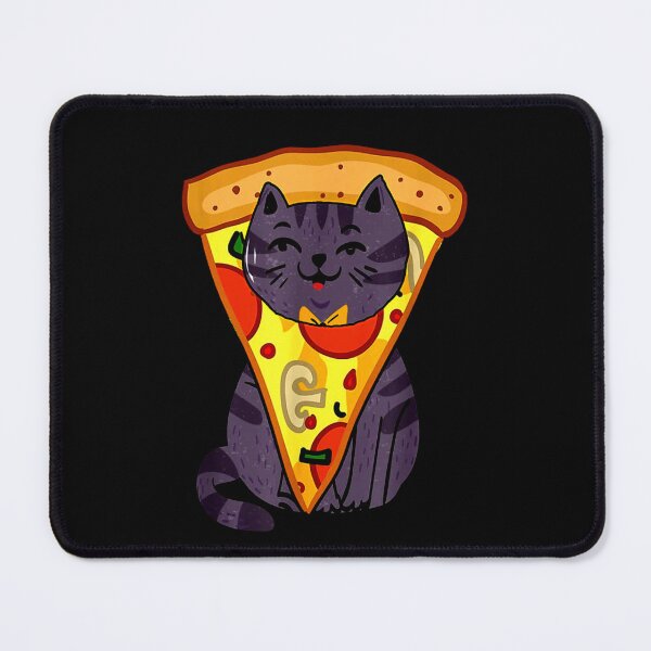Item preview, Happy pizza eating cat funny designed and sold by Matthew942.