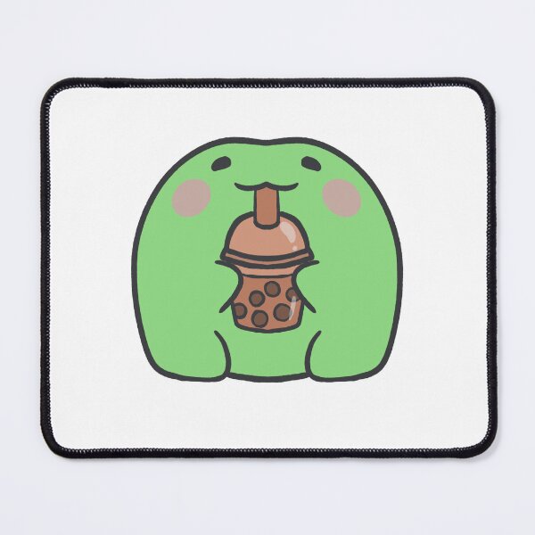Item preview, Choccy milk drinking frog designed and sold by IcyBubblegum.