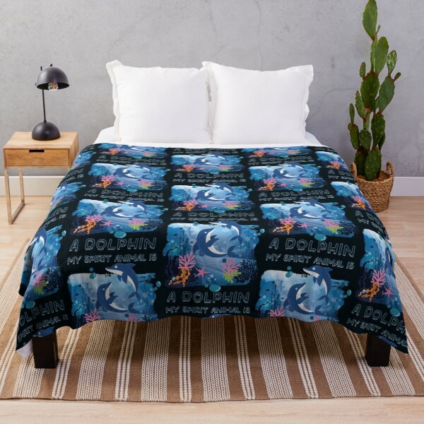 Item preview, My Spirit Animal Is A Dolphin designed and sold by TotallySpaceOut.